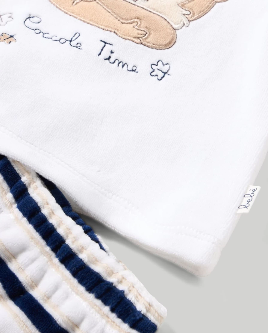 Blukids Newborn Baby Cotton Chenille Outfit Set - Soft Cozy Unisex Infant Clothes