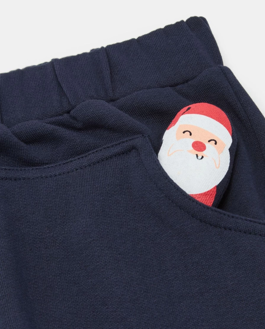 Blukids Newborn Pure Cotton Sweatpants - Soft & Comfortable Baby Pants for 0-3 Months