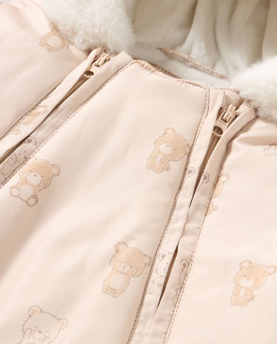 Blukids Baby Padded Outdoor Suit - Warm and Comfortable Infant Winter Wear