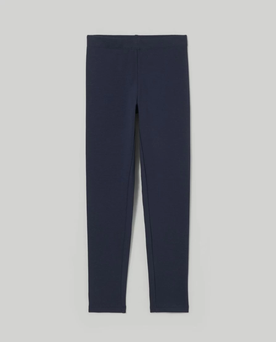 "Blukids Youth Girls' Solid Color Leggings - Comfortable & Stylish"