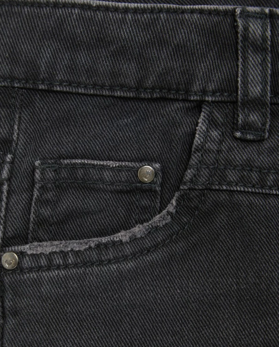 "Blukids Youth Girls' Mom Fit Jeans - 100% Pure Cotton Comfort"