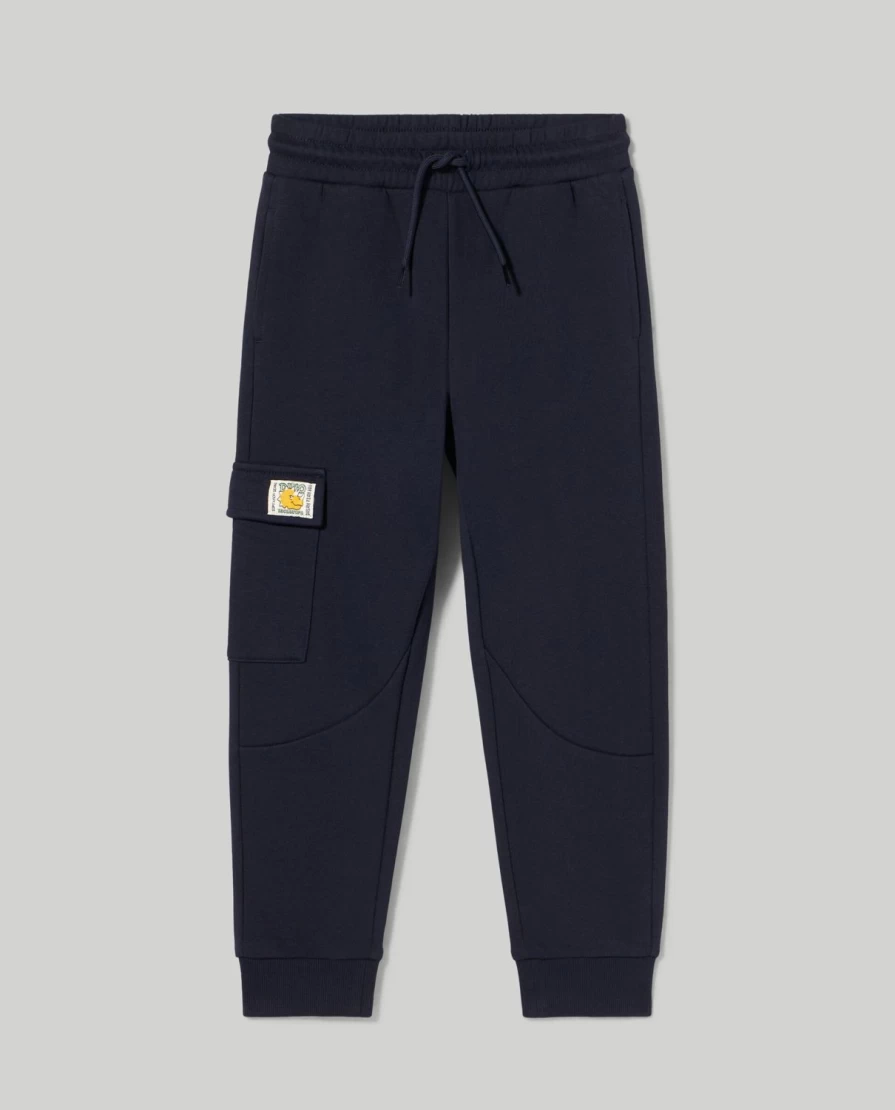 Blukids Boys' Comfortable Pure Cotton Joggers for Active Children