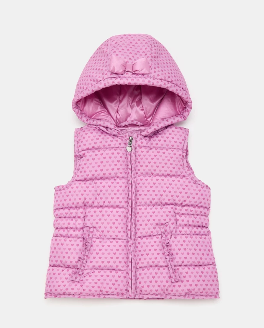 Blukids Newborn Sleeveless Padded Jacket with Repreve Recycled Wadding - Eco-Friendly Baby Vest