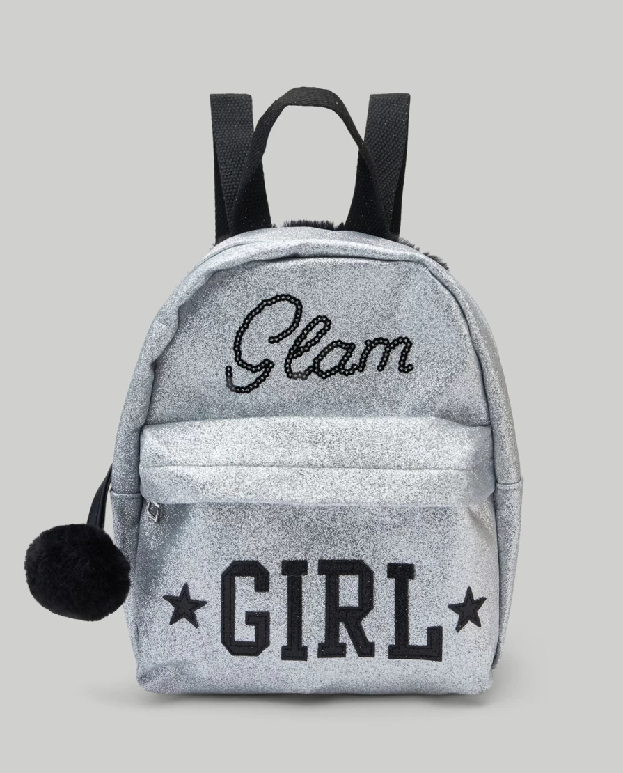 Blukids Kids Glitter Bottom Backpack - Sparkle School Bag for Children
