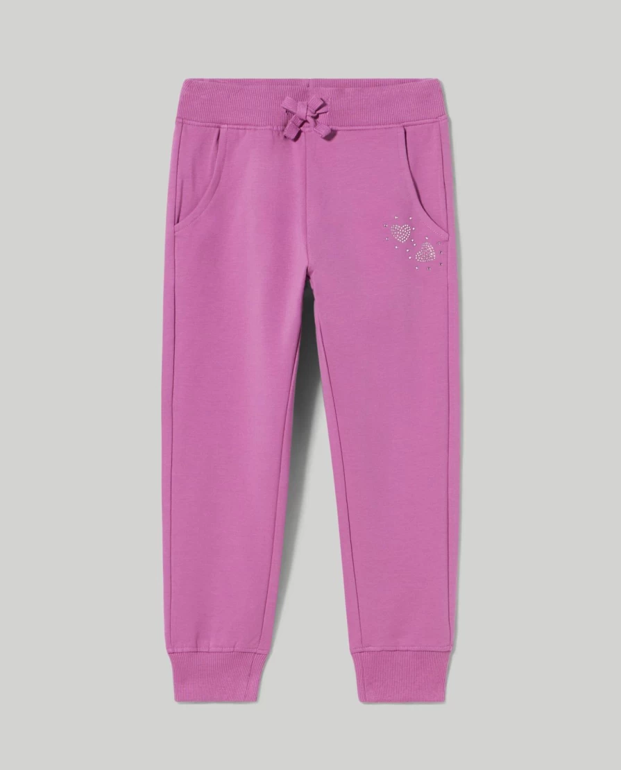Blukids Girls' Stretch Fleece Pants for Children - Soft & Comfortable Winter Wear