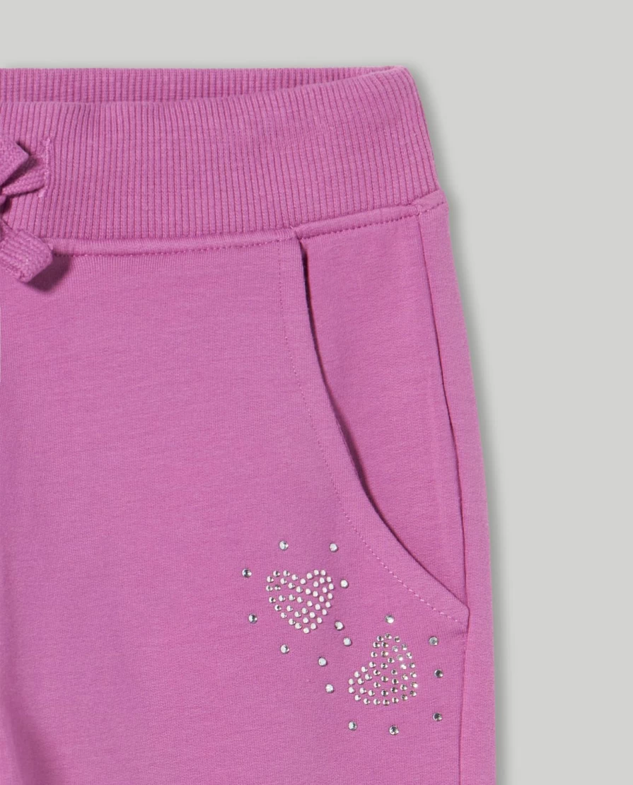 Blukids Girls' Stretch Fleece Pants for Children - Soft & Comfortable Winter Wear
