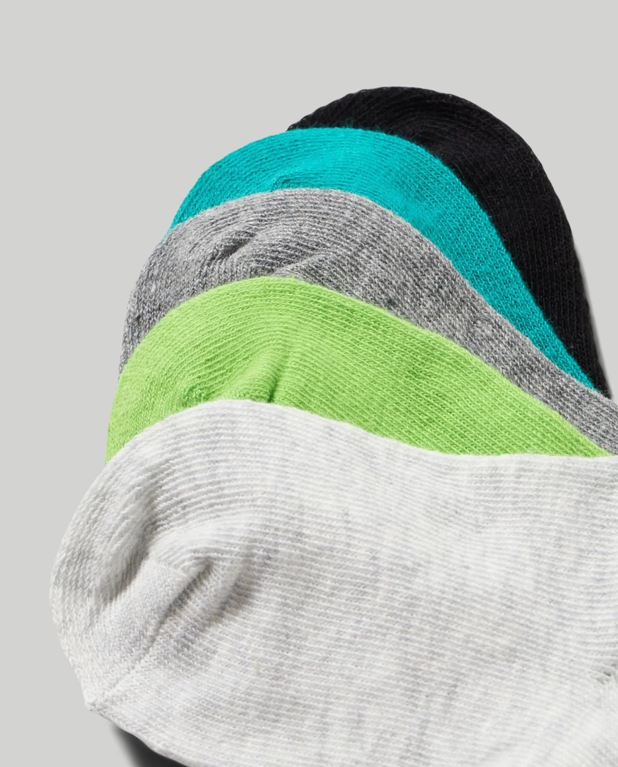 Blukids 5-Pack Children's Short Socks for Boys and Girls