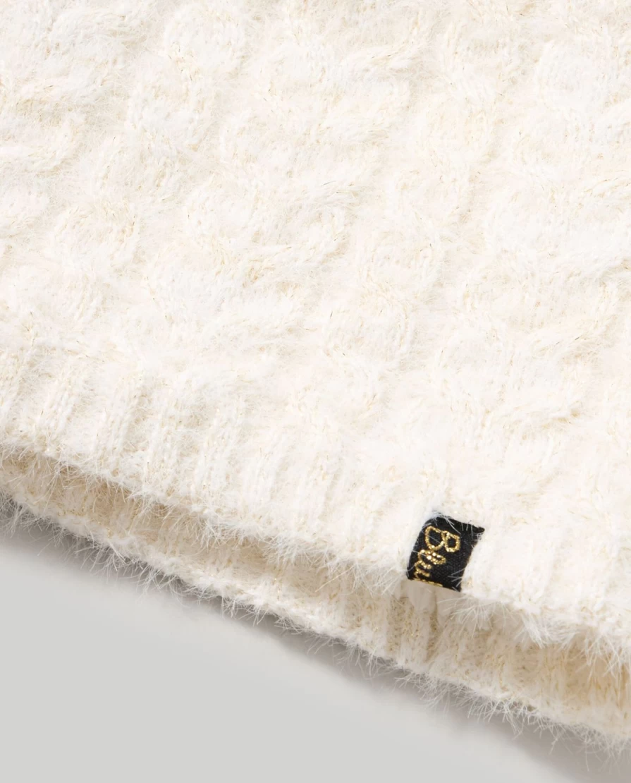 Blukids Kids Faux Fur Lined Neck Warmer for Winter - Cozy & Warm Children's Scarf