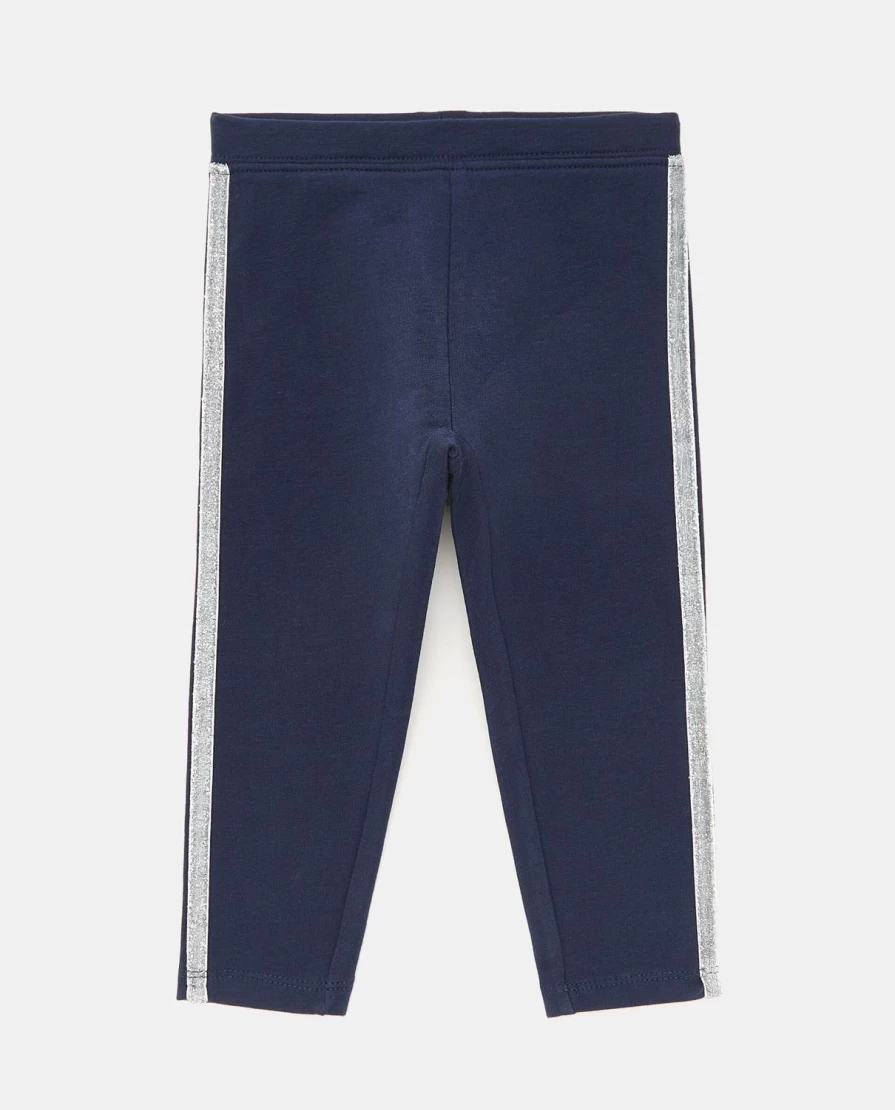 Blukids Newborn Baby Girls Lurex Leggings - Stretch Cotton Comfortable Pants