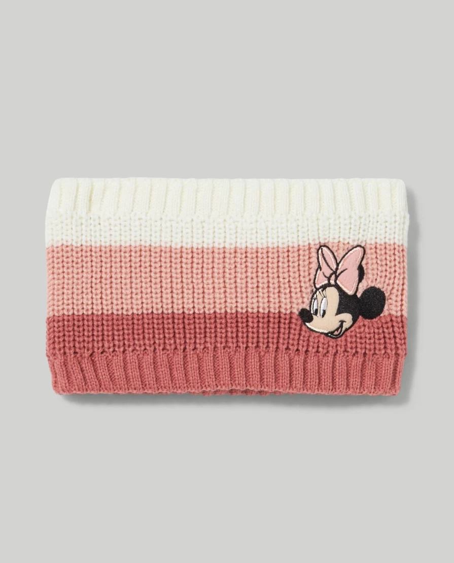 Blukids Newborn Baby Girl Embroidered Tricot Neck Warmer