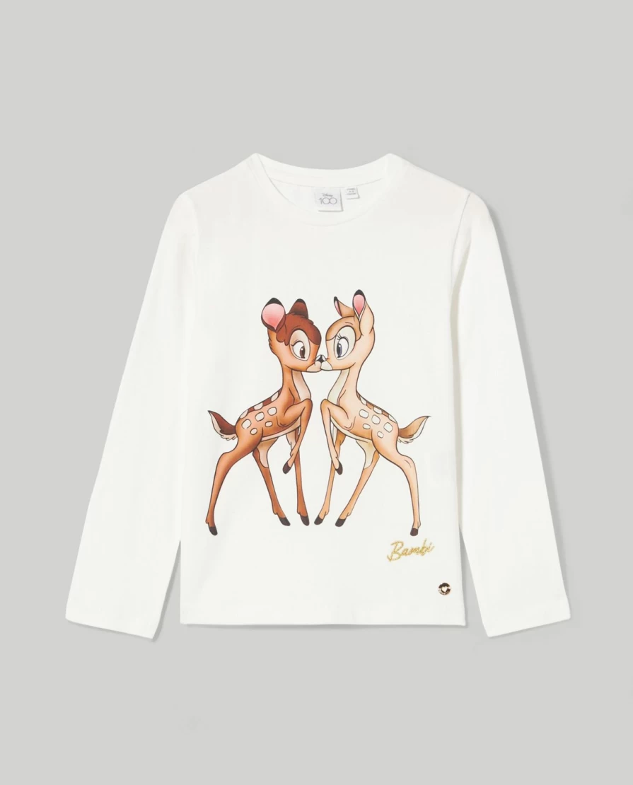 Blukids Disney Printed Long Sleeve T-Shirt for Kids - Girls' Cartoon Graphic Tee