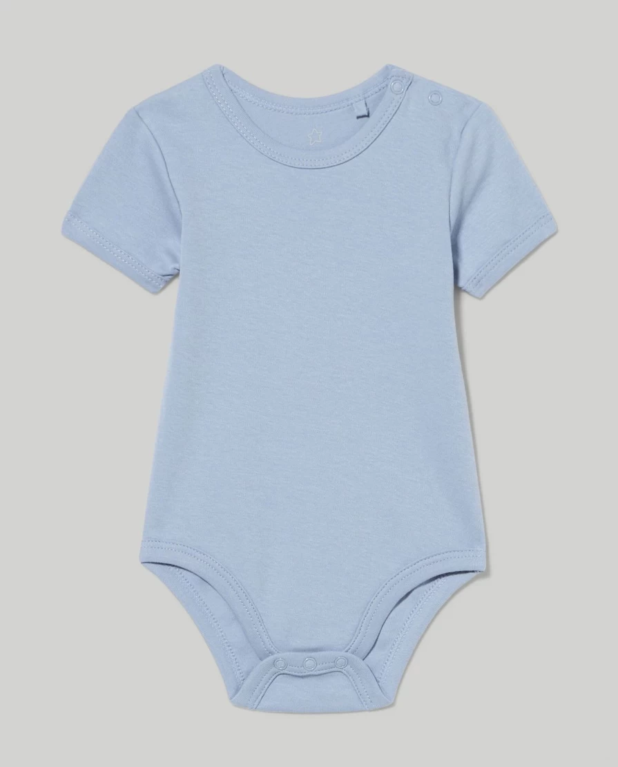 Blukids Pure Cotton Baby Bodysuit - Soft & Comfortable Newborn Onesie for Boys & Girls