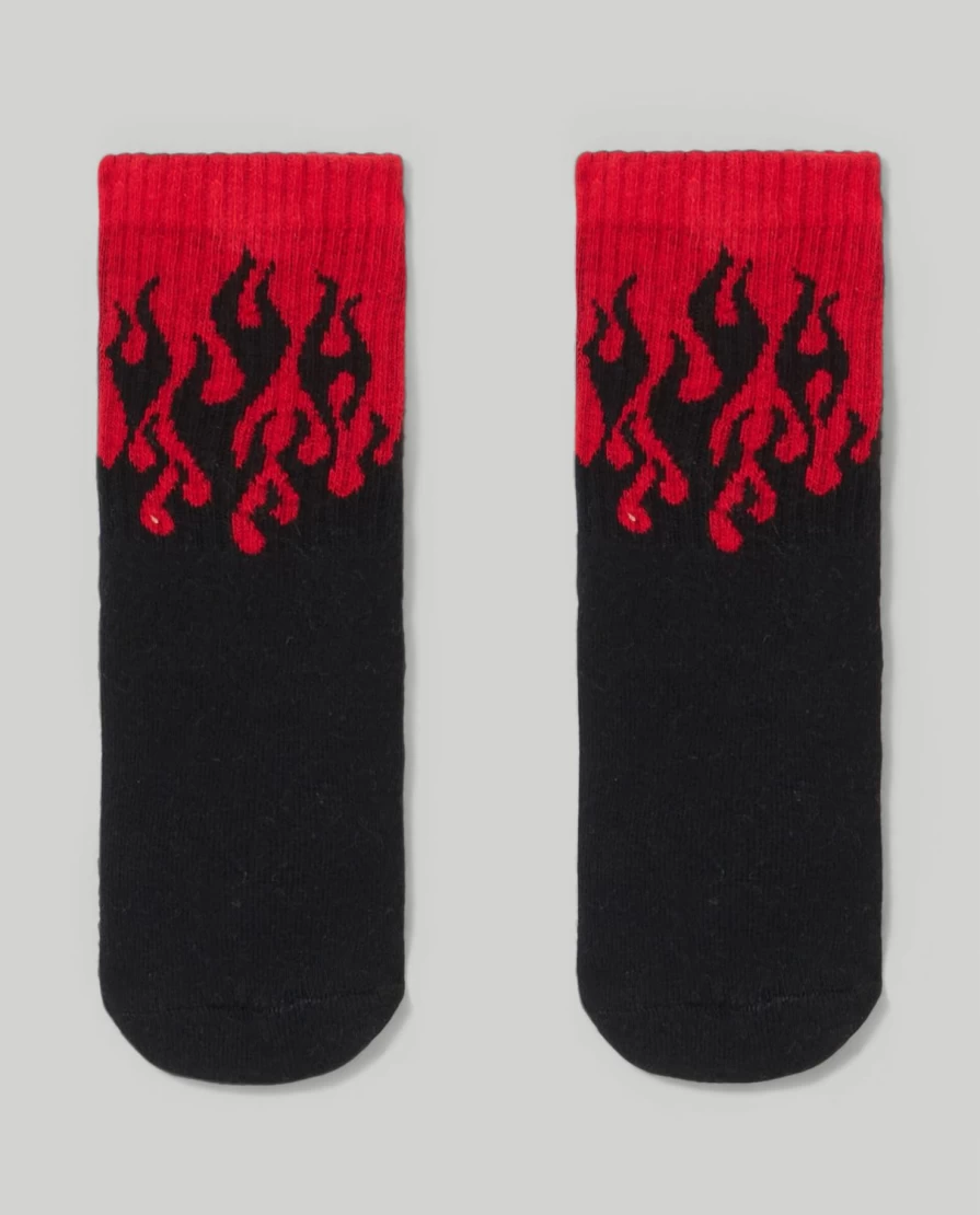 Blukids Non-Slip Grip Socks for Toddlers and Kids - Anti-Skid Children's Socks