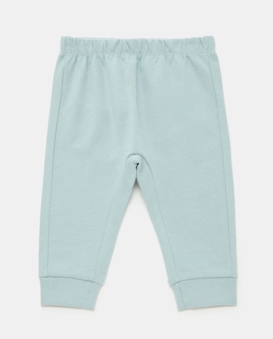 Blukids Newborn Pure Cotton Jogger Pants for Baby Girls - Soft & Comfortable