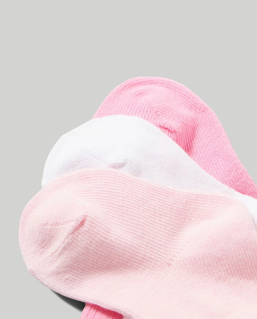 Blukids Newborn Baby Girl Socks - Soft 3-Pack for Infants