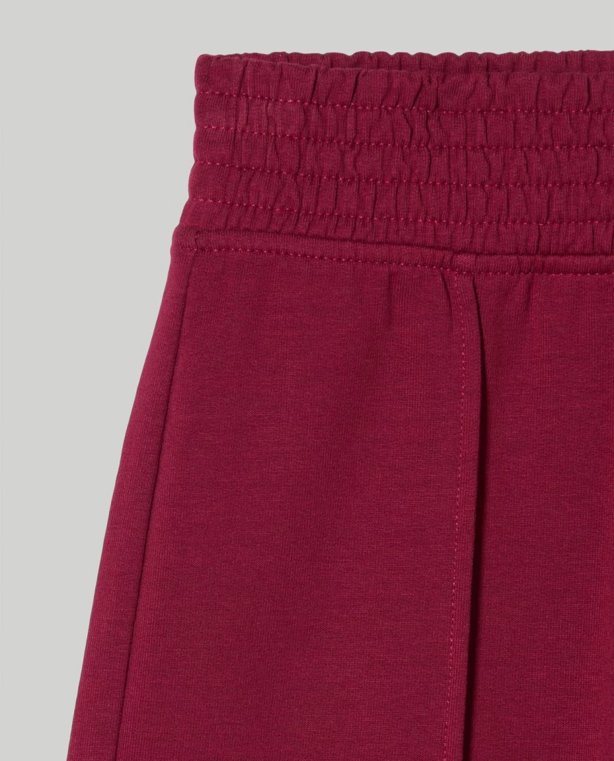"Blukids Girls' Wide Leg Brushed Cotton Trousers for Children"