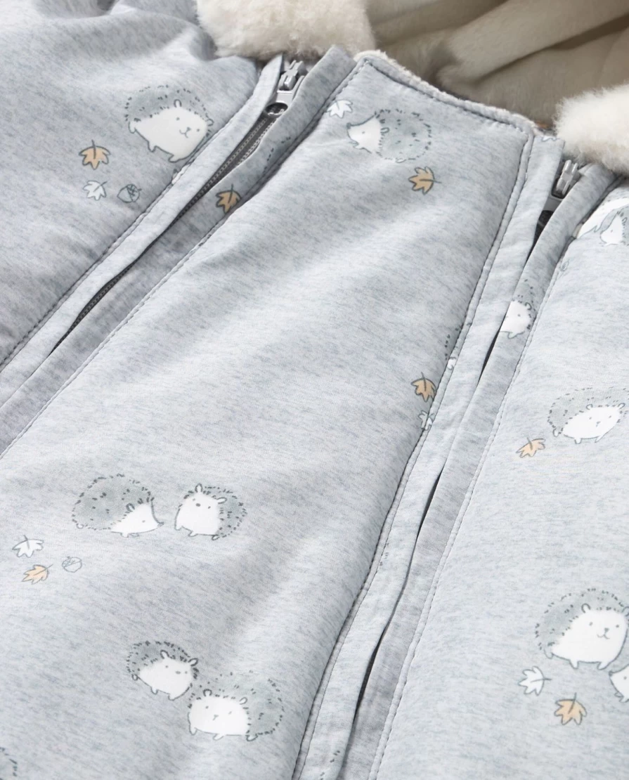 Blukids Baby Padded Outdoor Suit - Warm Winter Snowsuit for Infants and Toddlers