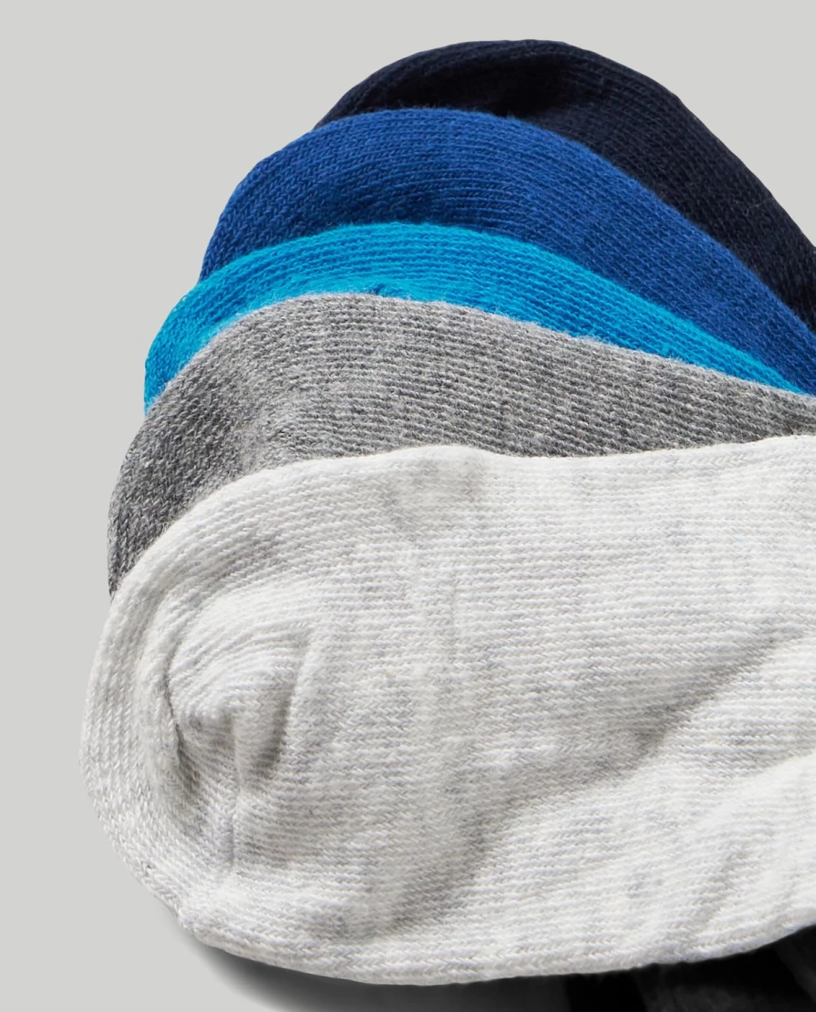 Blukids 5-Pack Children's Short Socks for Boys and Girls