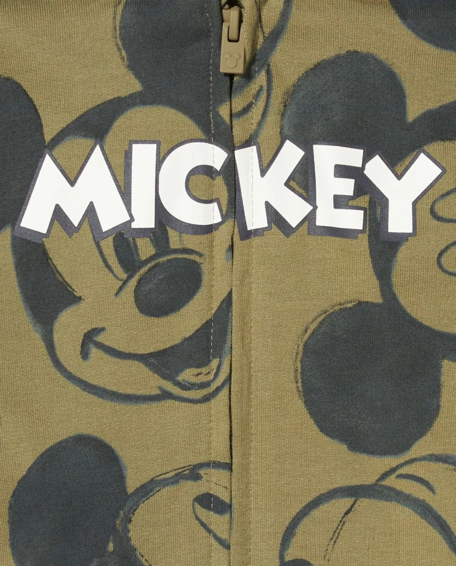 Blukids Newborn Mickey Mouse Pure Cotton Sweatshirt & Jogger Set for Babies