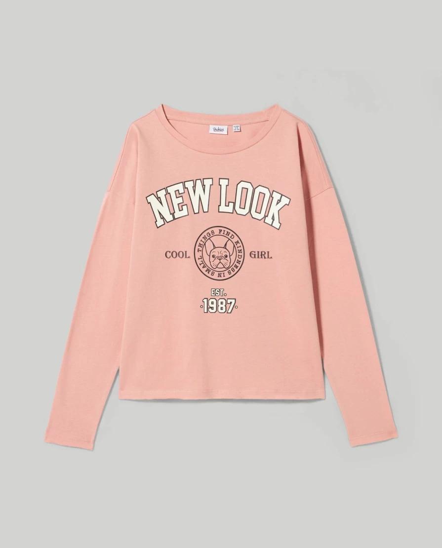 "Blukids Youth Pure Cotton Long Sleeve T-Shirt for Girls"