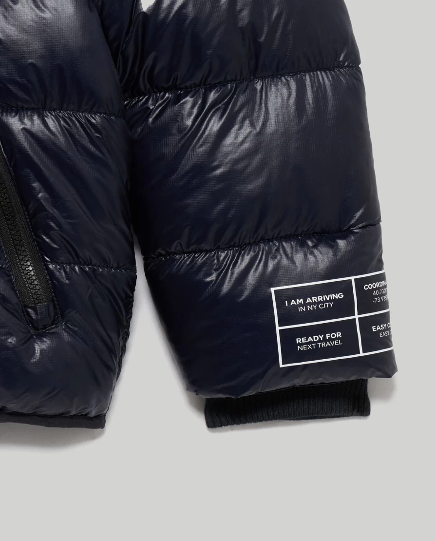 Blukids Youth Hooded Padded Jacket for Boys - Warm Winter Coat