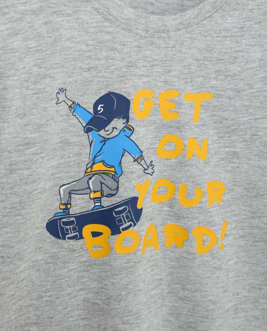"Blukids Boys' Long Sleeve Cotton Jersey T-Shirt for Children"