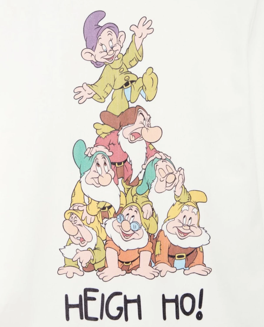Blukids Youth Seven Dwarfs Cotton Long Pajamas for Girls