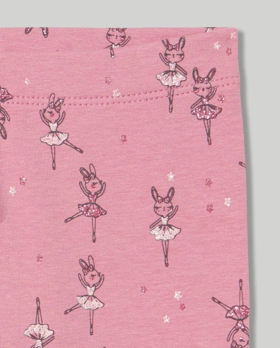 Blukids Girls' Stretch Cotton Fleece Leggings for Kids - Soft Warm Winter Pants