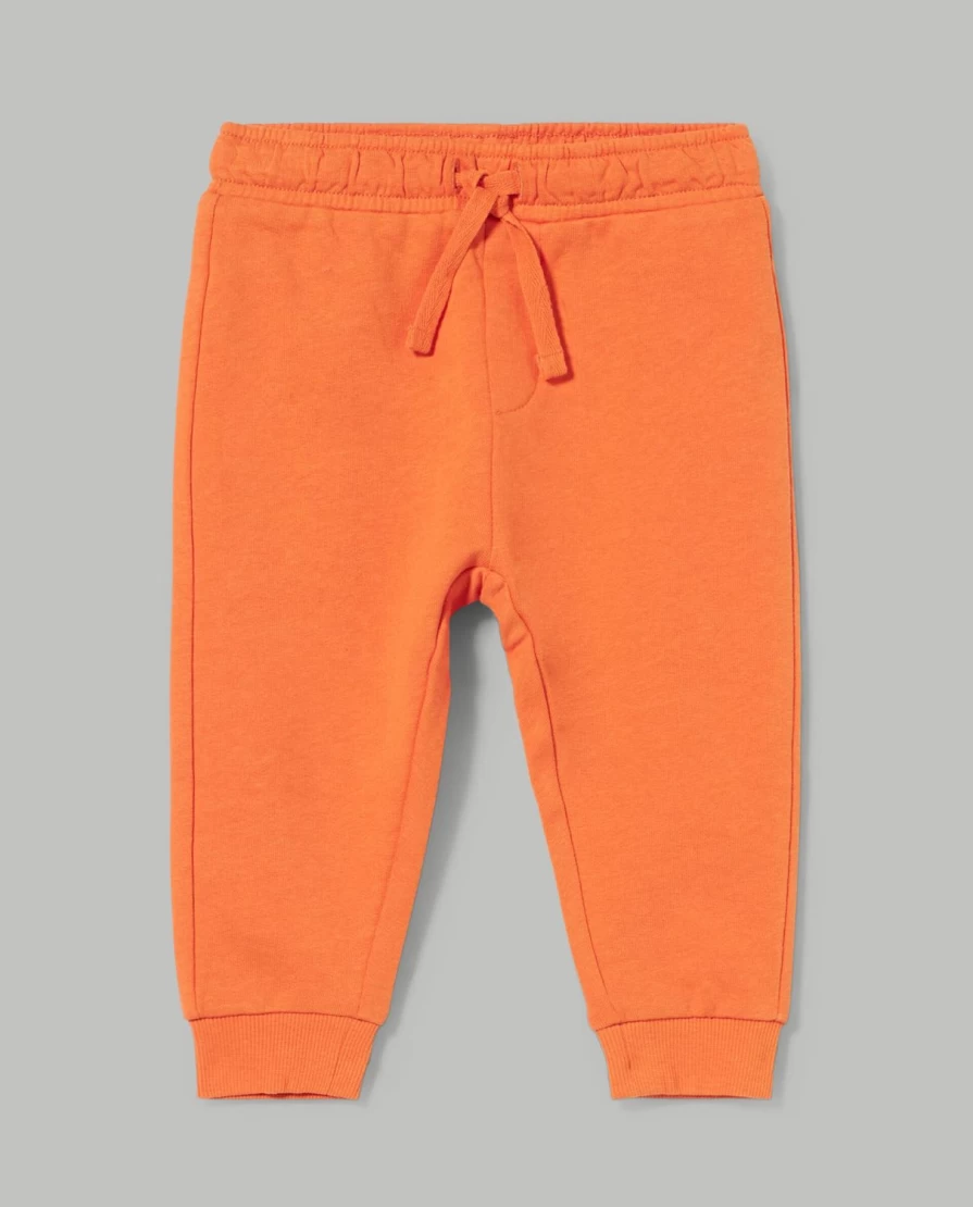 Blukids Pure Cotton Jogger Pants for Newborn Babies - Soft & Comfortable