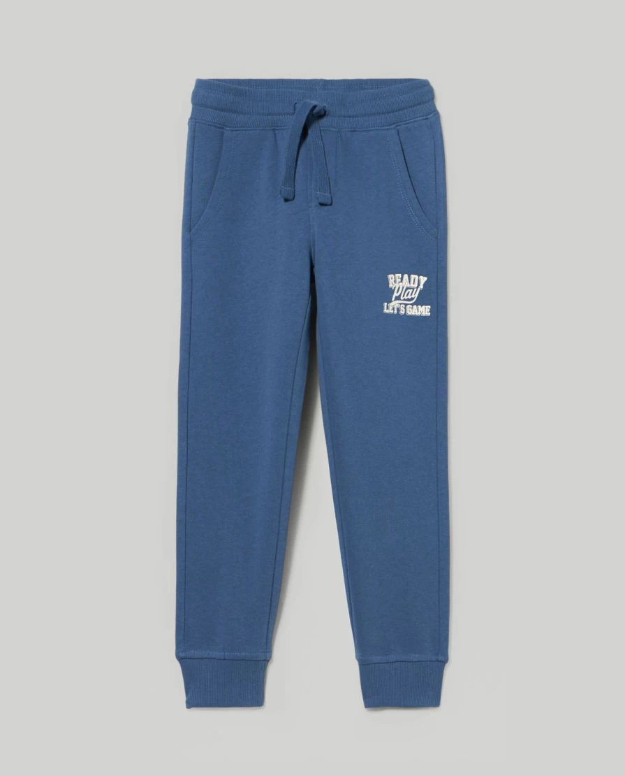 Blukids Boys' Comfortable Pure Cotton Joggers for Active Children