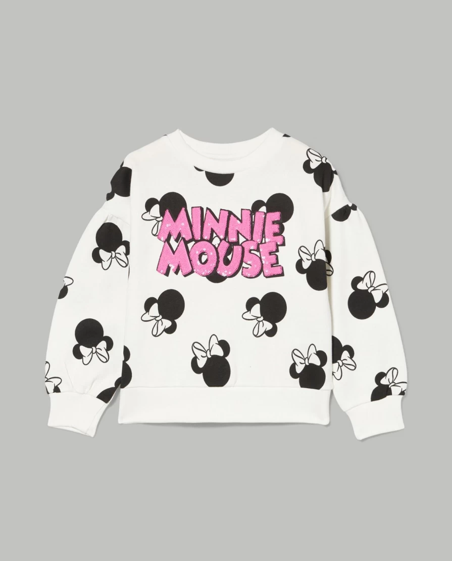 Blukids Girls' Pure Cotton Balloon Sleeve Sweatshirt - Comfortable & Stylish Kids' Pullover