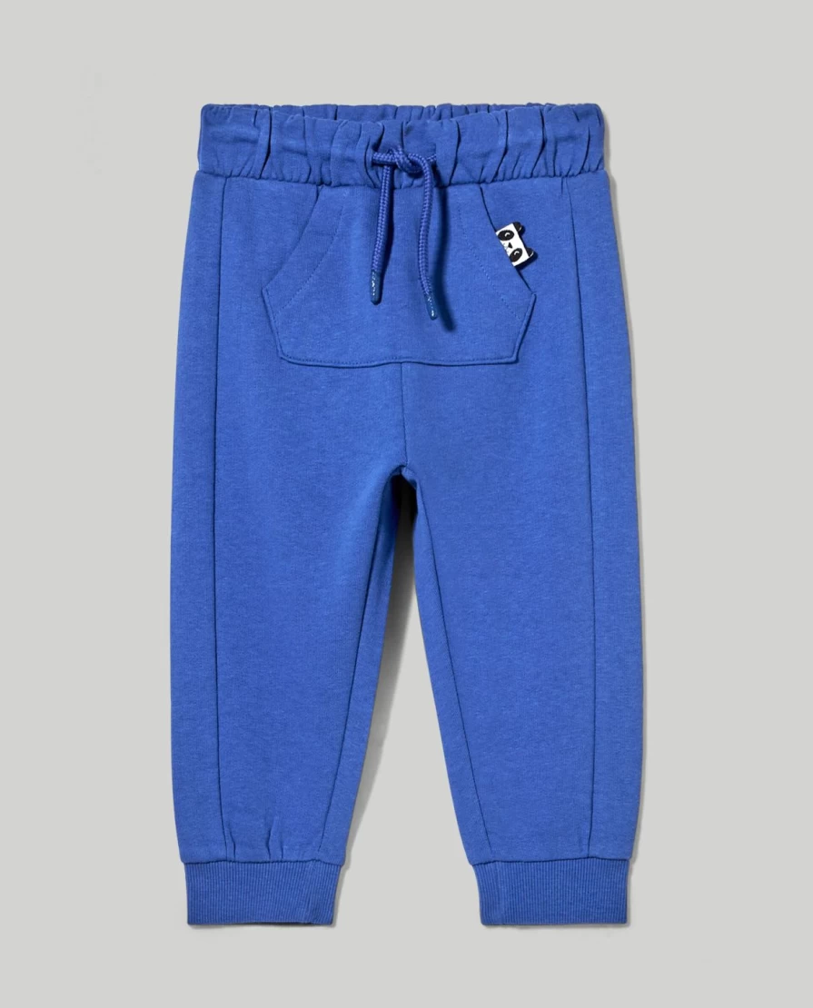 Blukids Pure Cotton Jogger Pants for Newborn Babies - Soft & Comfortable