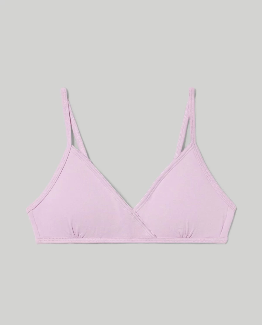 Blukids Youth Lightly Padded Comfort Bra for Girls - Soft Support Training Bra