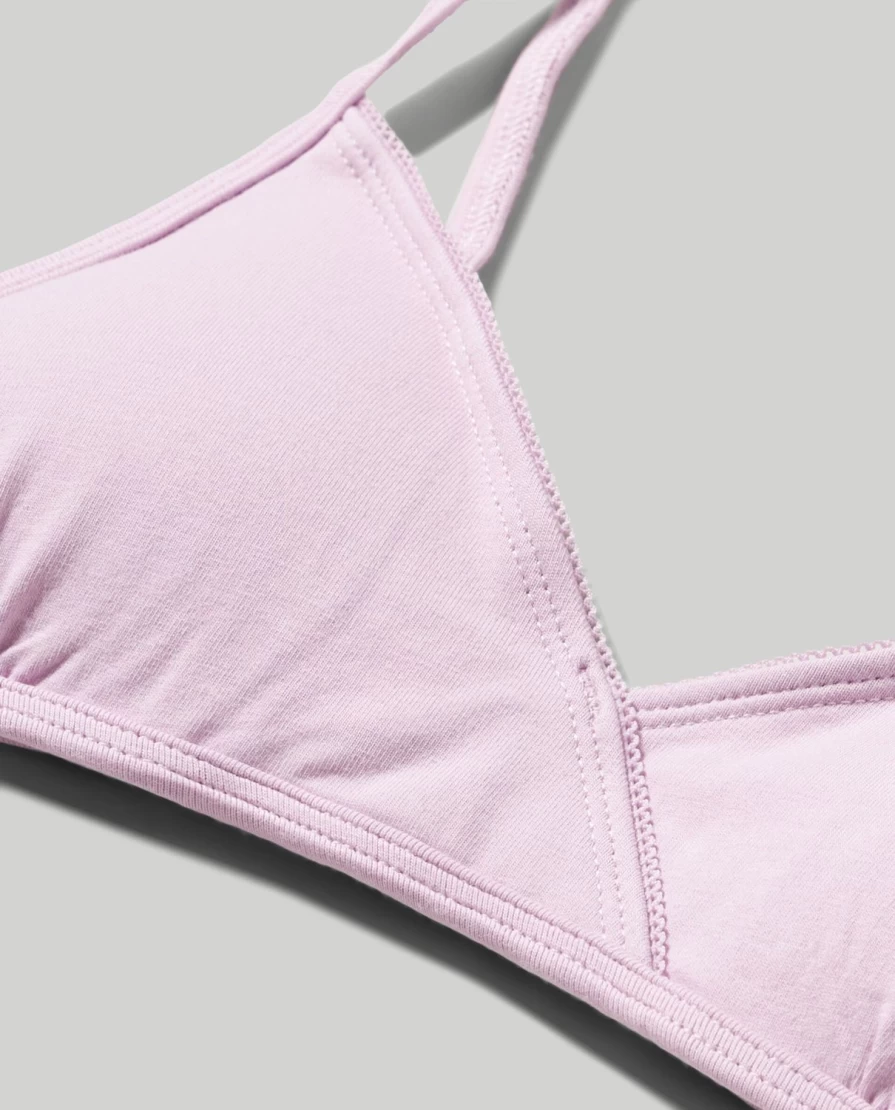 Blukids Youth Lightly Padded Comfort Bra for Girls - Soft Support Training Bra