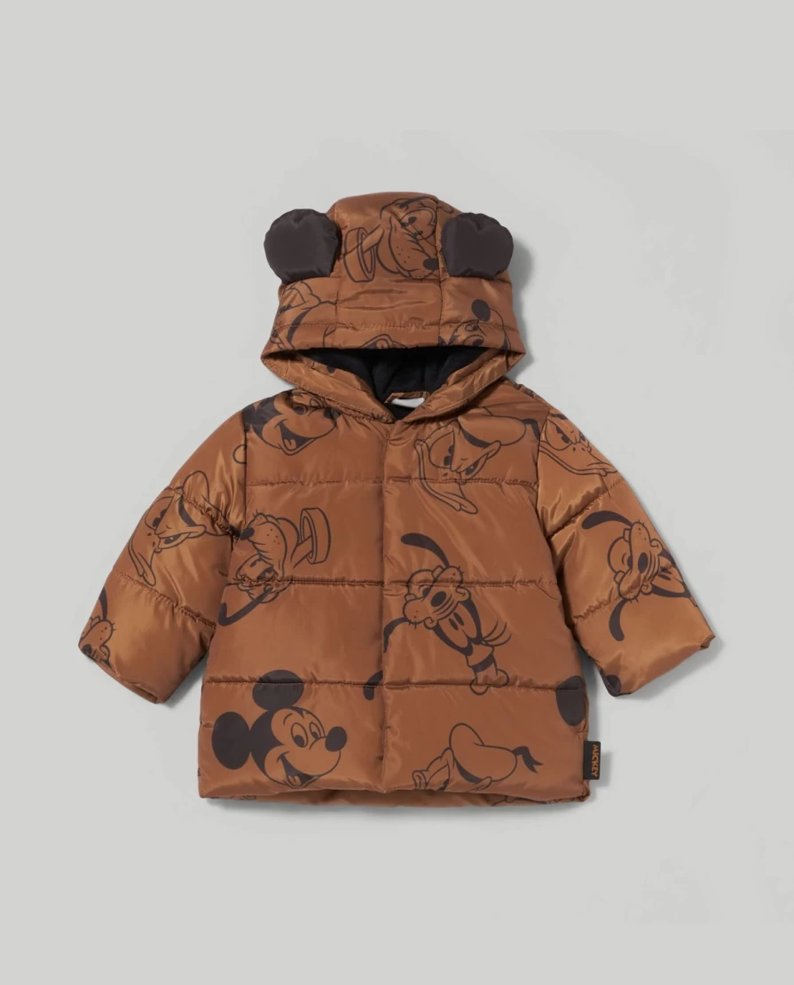 Blukids Newborn Disney Themed Padded Jacket for Infants – Cozy & Adorable Winter Wear