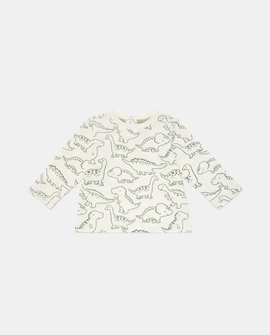 Blukids Newborn Baby Boys Girls Cute Printed Long Sleeve T-Shirt