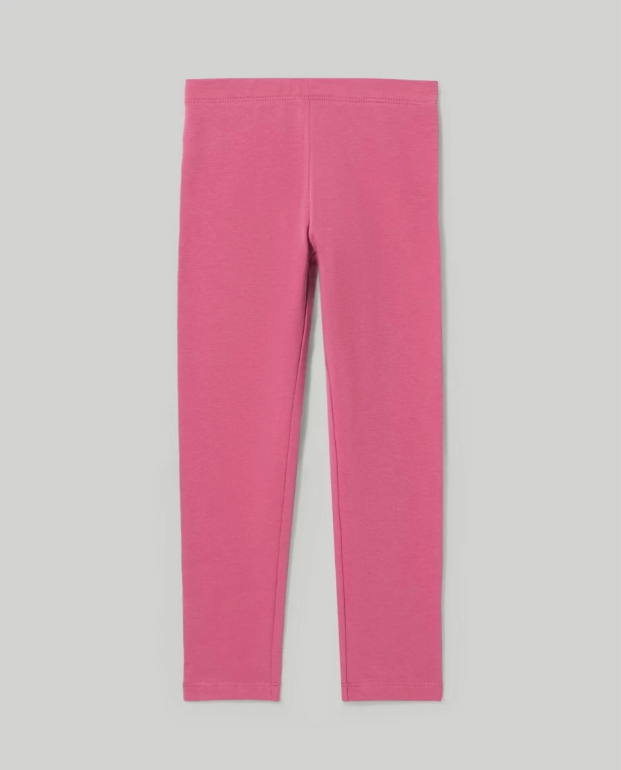 Blukids Girls' Stretch Cotton Fleece Leggings for Kids - Soft Winter Warm Pants