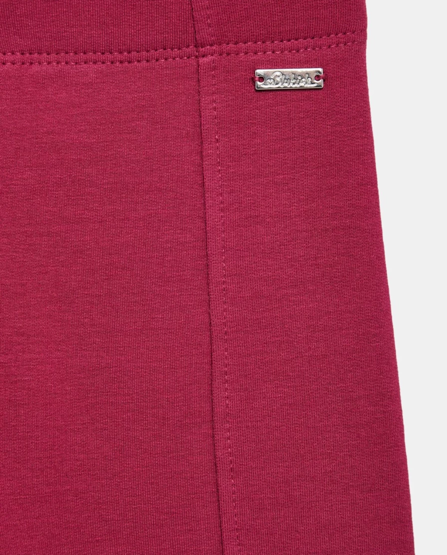 "Blukids Girls' Stretch Cotton Tight Trousers for Children - Comfortable & Stylish"