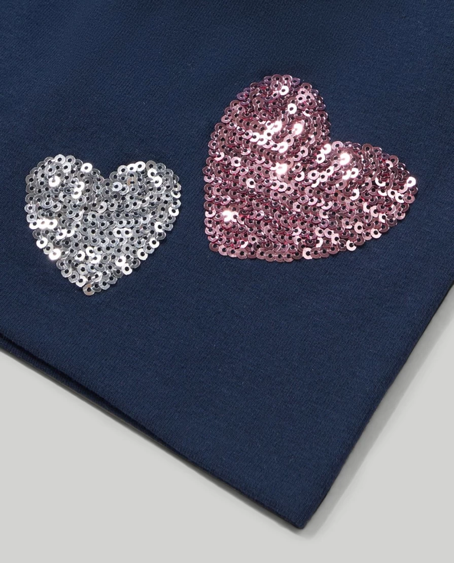 Blukids Children's Sparkly Sequins Stretch Jersey Cap for Kids