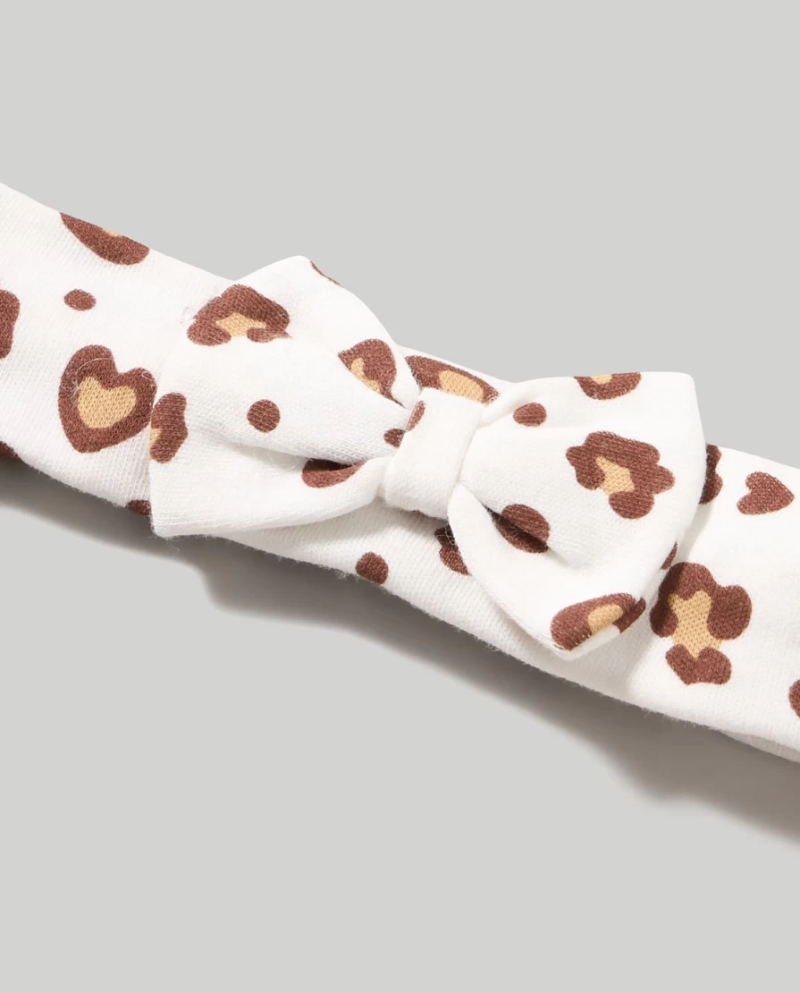 Blukids Baby Chenille Hair Band - Soft & Stretchy Headband for Newborns & Infants