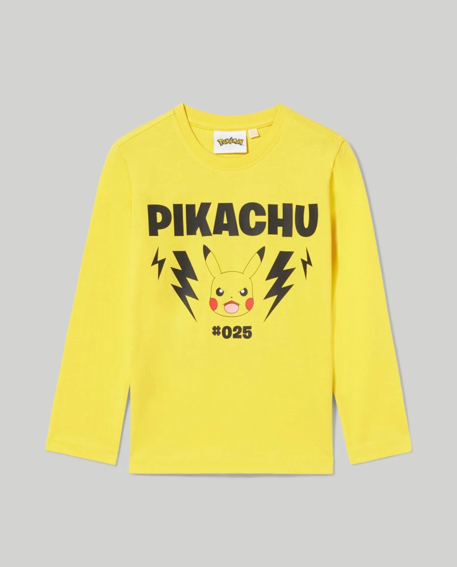 "Blukids Kids' Pure Cotton T-Shirt with Fun Child Print - Soft & Comfortable"