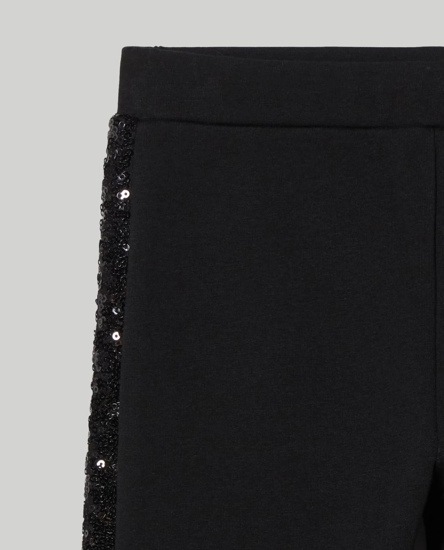 Blukids Girls' Sequin Embellished Sweatshirt & Leggings Set - Sparkly Kids Activewear