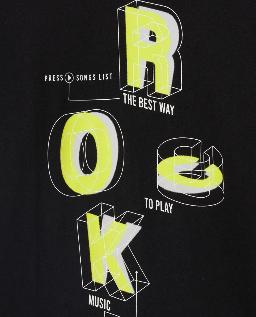 "Blukids Youth Pure Cotton T-Shirt with Boy Print - Soft Comfortable Kids Tee"