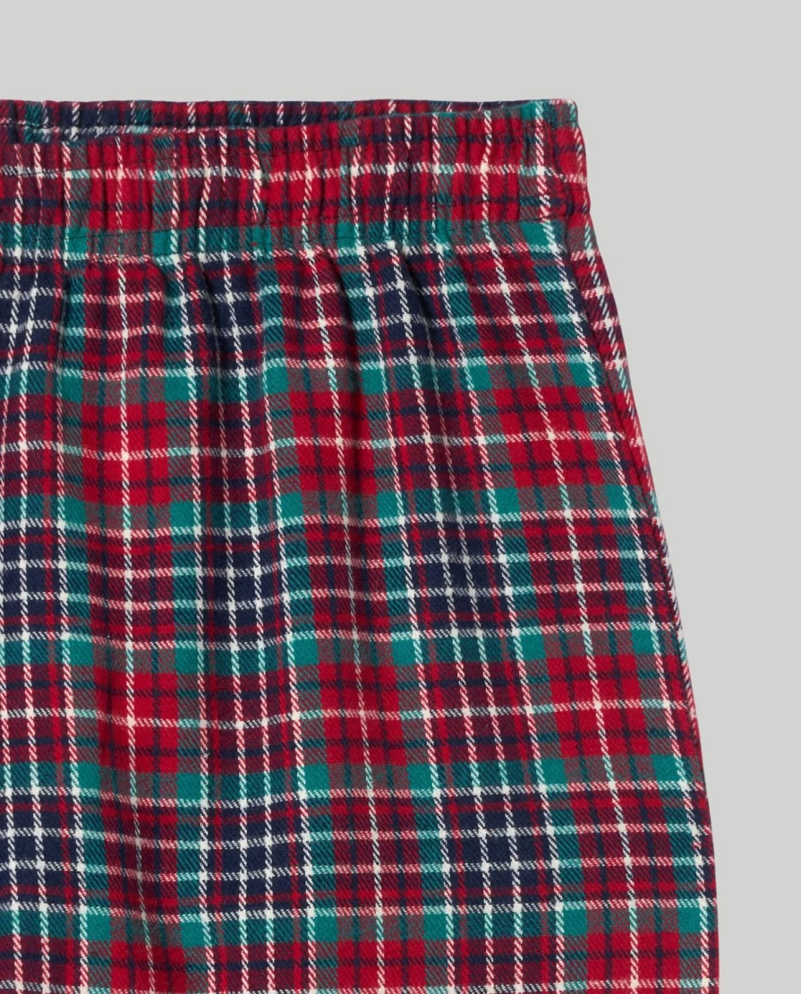 Blukids Youth Pure Cotton Flannel Pajama Pants for Boys & Girls - Soft & Comfortable Sleepwear