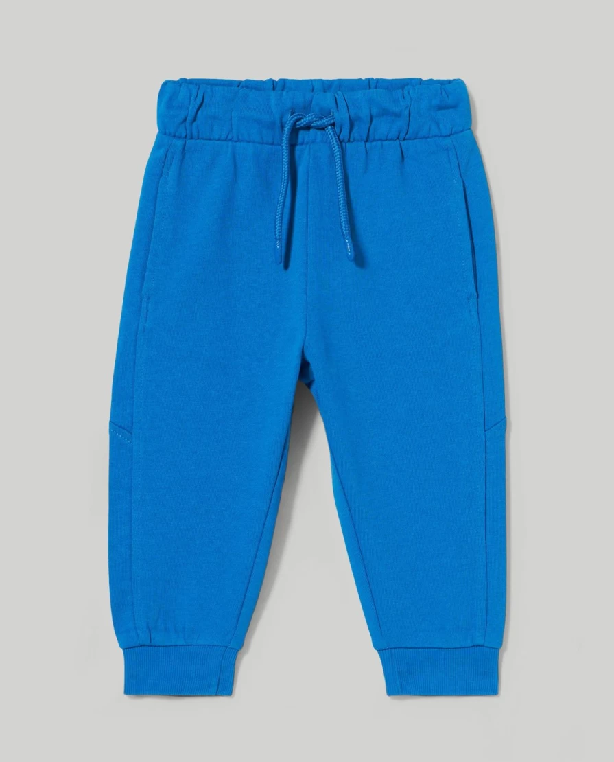 "Blukids Pure Cotton Joggers for Newborns – Soft & Comfortable Baby Pants"