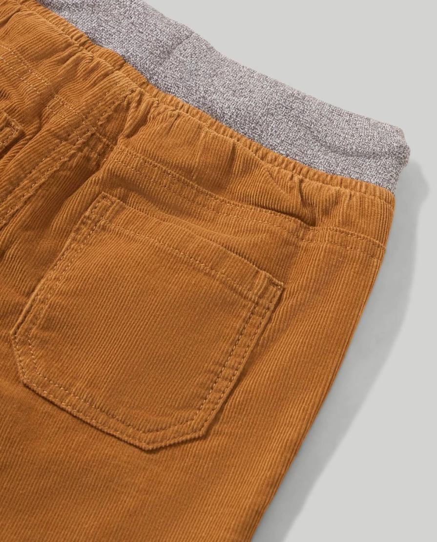 Blukids Newborn Baby Ribbed Cotton Trousers for Boys & Girls - Soft Comfortable Pants