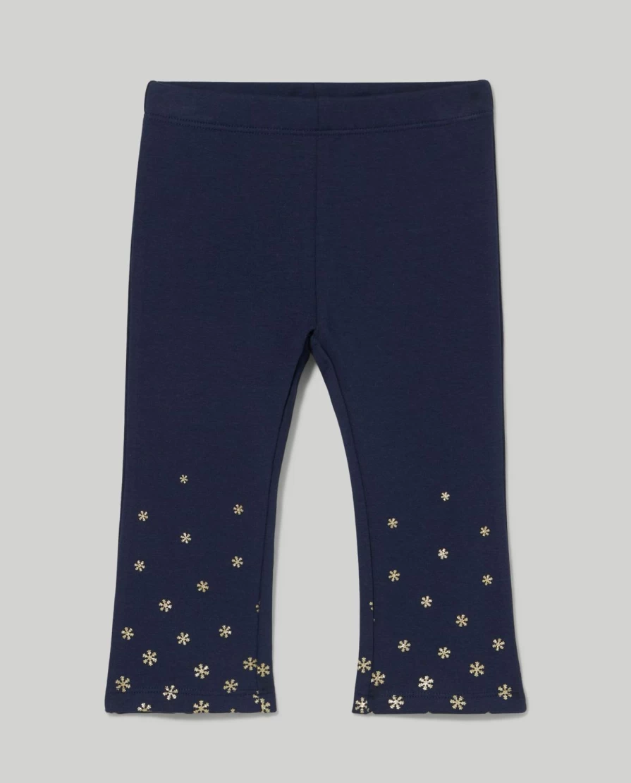 Blukids Newborn Baby Girls Stretch Cotton Leggings - Soft & Comfortable