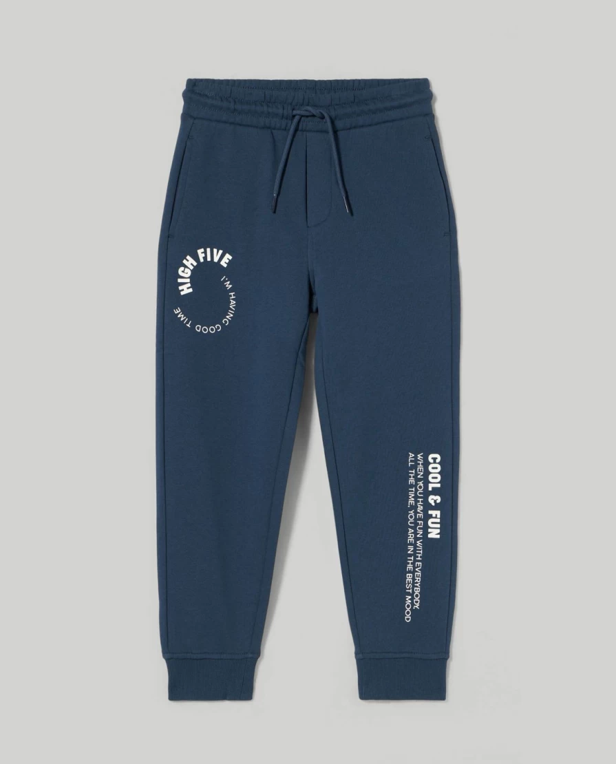 "Blukids Pure Cotton Joggers for Kids with Fun Children's Prints"