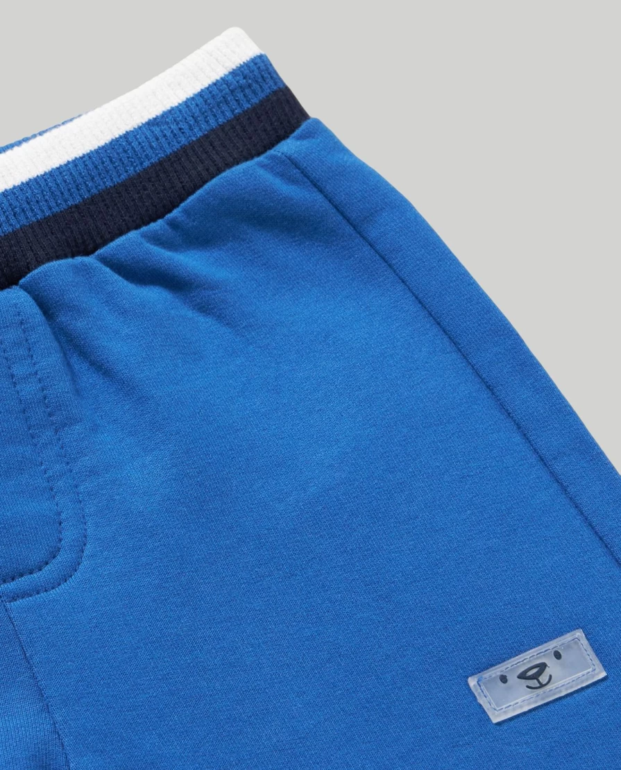 Blukids Newborn Baby Fleece Pants - 100% Pure Cotton, Soft & Warm Winter Sleepwear