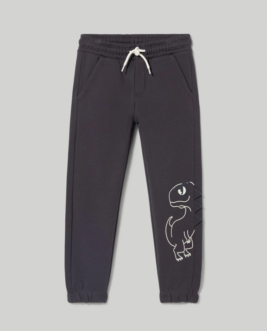 Blukids Kids' 3D Printed Pure Cotton Joggers - Comfortable Children's Athletic Pants